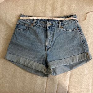 Monkl denim shorts